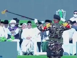 Jokowi di Resepsi 1 Abad NU: Bawakan We Will Rock You, Sekarang Banser Sudah Senang Queen!