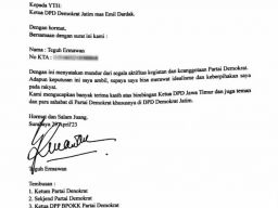 Ungkap Faksi di Tubuh Demokrat Jatim Kian Meruncing, Wakil Ketua BPOKK Pilih Mundur!