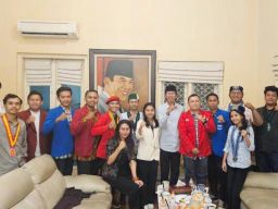 Ditemui Mahasiswa Cipayung Plus Bahas Pemilu Damai, Ketua DPRD Surabaya: Jaga Kemurnian Gerakan!