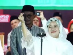 Disambut Hangat Pendukung Ganjar-Mahfud di Gresik, Canda Puan Maharani: Ayu Ra Mbak Puan?