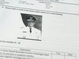 Bawaslu Lamongan Usut Foto Anies Baswedan di Soal Ujian Bahasa Inggris SMK, Nih Hasilnya!