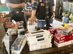 Lamongan Kian Gencar Gempur Rokok Ilegal, Kali Ini Sikat 4.040 Batang!