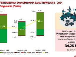 Pertumbuhan Ekonomi Papua Barat Tertinggi di Indonesia, 4 Kali Lipat dari Jatim!