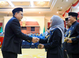 Dikukuhkan, Adhy Karyono Minta 13 Pjs Bupati-Wali Kota Netral di Pilkada!