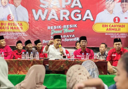 Begini Eri Cahyadi Dukung Risma-Gus Hans: Senang Bershalawat dan Dzikir, Makanya Berani Tutup Dolly!