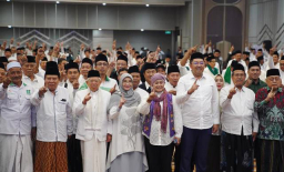 Ma’ruf Amin Turun ke Jatim, Ajak Seluruh Kiai Menangkan Luluk-Lukman!