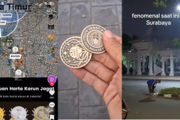 Dilaporkan Rusak Fasum, Satpol PP Surabaya Akan Tindak Tegas Pemburu Koin Jagat!