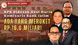 VIDEO: KPK Didesak Usut Harta Komisaris Bank Jatim, Ada yang Meroket RP 16,8 Miliar!