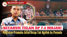 VIDEO: Setahun Telan Rp 7,4 M, Kegiatan Pramuka Jatim Dicap Tak Ngefek ke Pemuda!