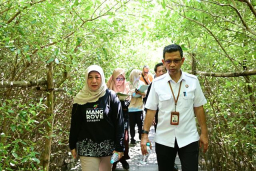 Gandeng BRIN, Pemkot Siapkan Kebun Raya Mangrove Surabaya Jadi Pusat Perpustakaan Bakau Dunia