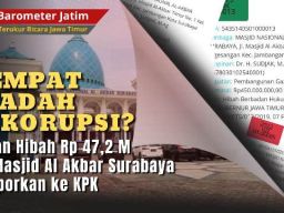 VIDEO: Aliran Hibah Rp 47,2 M dari Pemprov Jatim ke Masjid Al Akbar Dilaporkan ke KPK