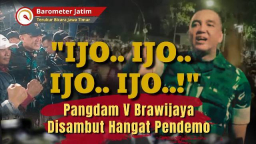 VIDEO: Pangdam V Brawijaya Disambut Hangat Pendemo: Ijo.. Ijo.. Ijo..!