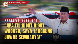 VIDEO: Ribut-ribut Kereta Cepat Whoosh, Prabowo: Sekarang Saya yang Tanggung Jawab!