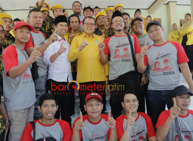 KONSOLIDASI GOLKAR: Emil Dardak usai menghadiri konsolidasi Partai Golkar di Magetan, Minggu (27/5). | Foto: Barometerjatim.com/ROY HASIBUAN