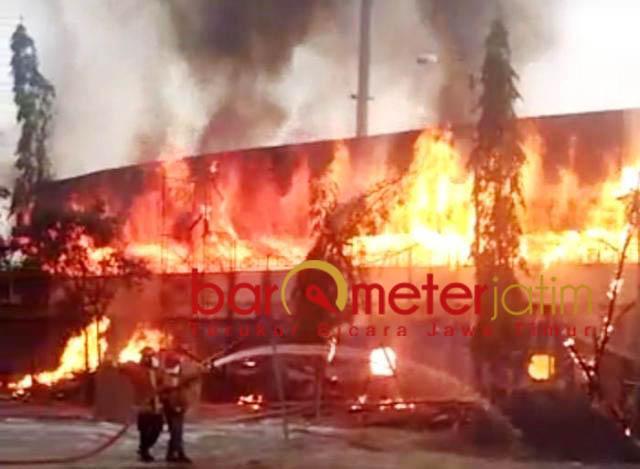 Renovasi Belum Kelar, Markas Persela Lamongan Terbakar