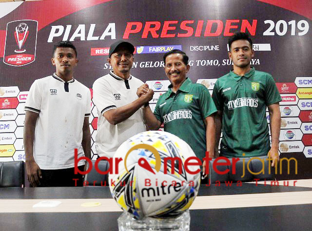 Persebaya, optimis kalahkan PS Tira Persikabo di Gelora Bung Tomo, besok sore. | Foto: Barometerjatim.com/dani iqbaal