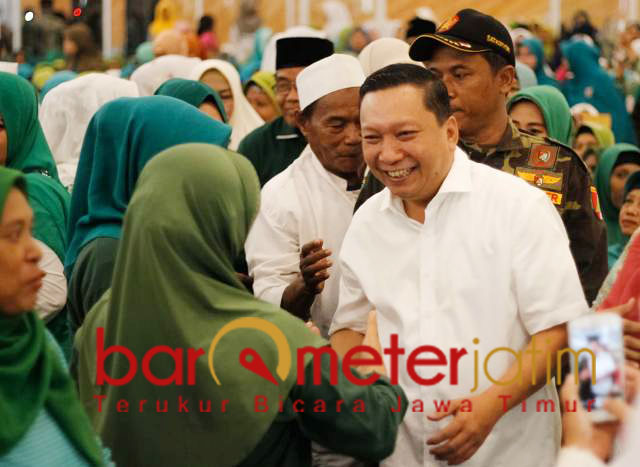 Fandi Utomo, minta Ombudsman supervisi kepada KPU dan Bawaslu. | Foto: Barometerjatim.com/abdillah hr