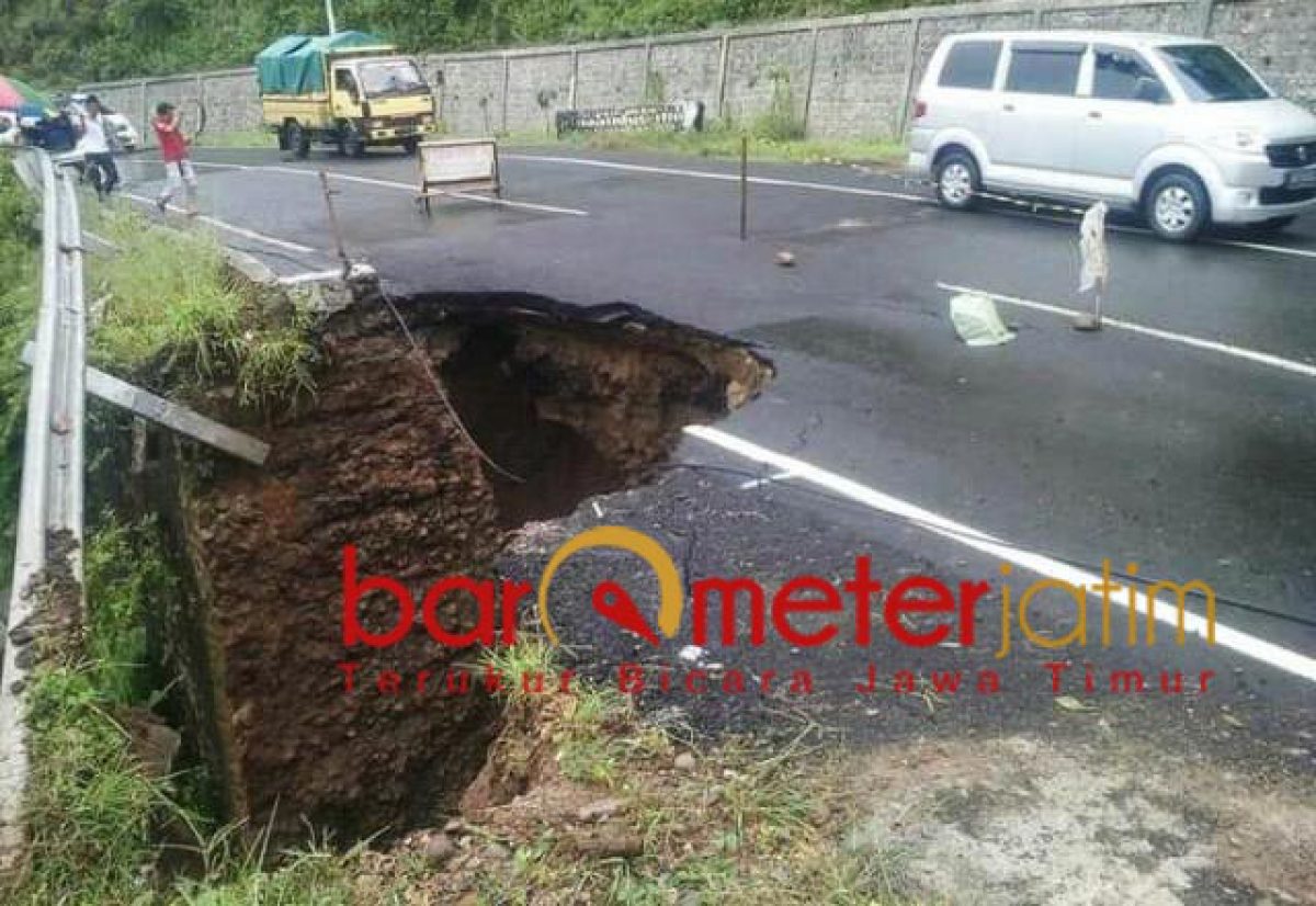 Catat Perbaikan Jalur Longsor Pu Bina Marga Garansi 10 Hari Barometer Jatim