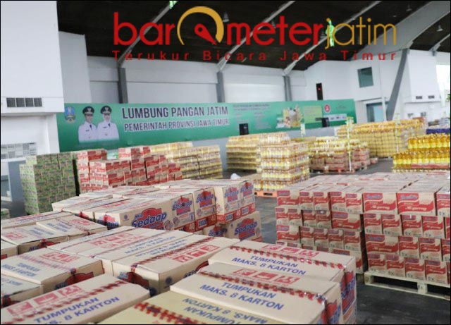 HARGA MURAH: Lumbung Pangan Jatim mampu menjaga harga tetap stabil di tengah pandemi. | Foto: Barometerjatim.com/ROY HS