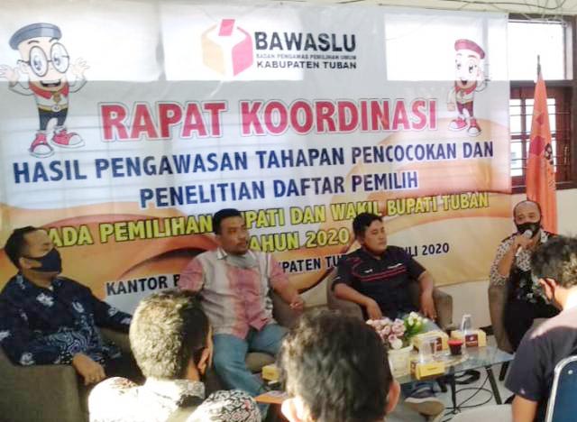 PILBUP TUBAN: Bawaslu Kabupaten Tuban temukan joki Coklit dan PPDP partisan partai politik. | Foto: IST