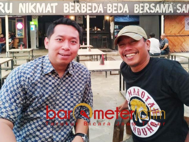 Temui Pidi Baiq, Caketum PB PMII Bahas Kreativitas Milenial