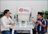 TIME PODCAST: Kiagus Firdaus ajak KH Amiruddin Nahrawi podcast di media online yang dirikan. | Foto: IST