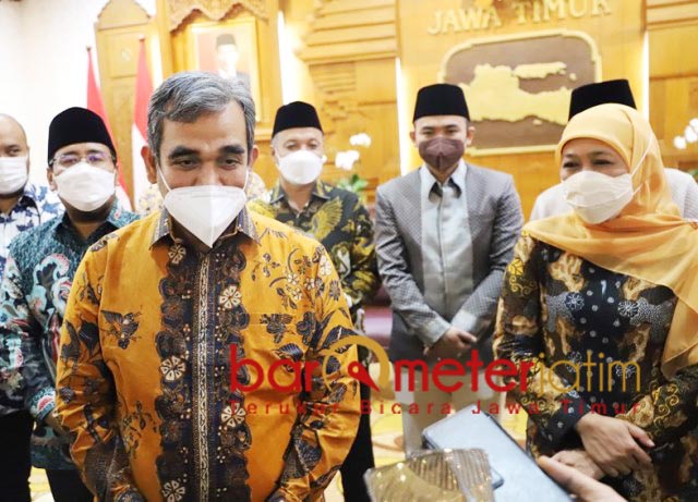 Malam-malam Sekjen Gerindra ke Grahadi, Serius Jajaki Duet Prabowo-Khofifah di 2024