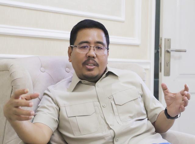 SAMBUT BAIK: Anwar Sadad, sambut baik revisi Perda Jatim Nomor 2 tahun 2019 tentang Penanaman Modal. | Foto: Barometerjatim.com/ROY HS