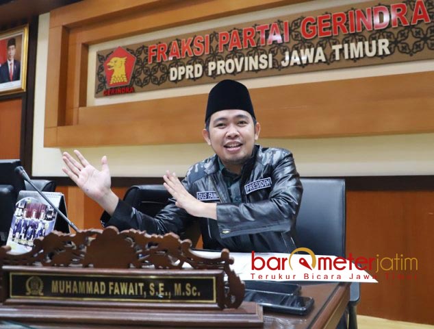 SOHIB: Gus Fawait, tak ada masalah pribadi dengan Sekdaprov Jatim, Adhy Karyono. | Foto: Barometerjatim.com/ROY HS