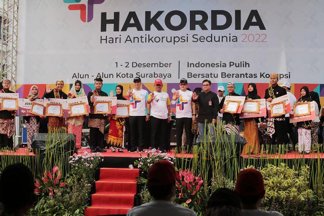 HAKORDIA 2022: Penutupan Hakordia 2022 di Surabaya setelah digelar selama dua hari. | Foto: Barometerjatim.com/IST
