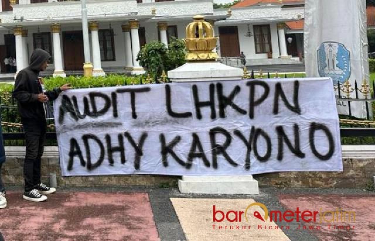 Geruduk Gedung Merah Putih dan Grahadi, Aktivis Minta KPK Jangan Berhenti Usut Adhy Karyono!