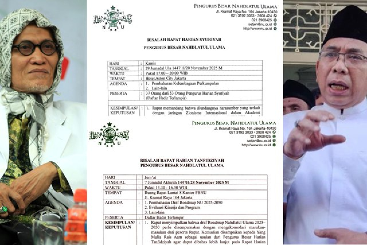 PBNU Terbelah! Risalah Syuriyah Dilawan dengan Risalah Tanfidziyah